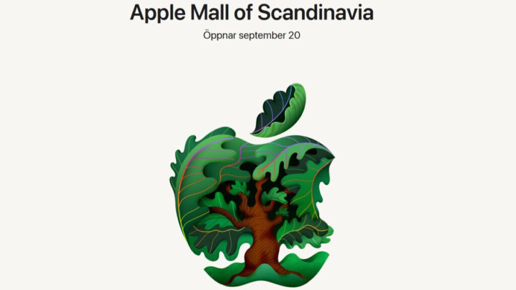 Ouverture d'un nouvel apple store en suede avec les iphone 16