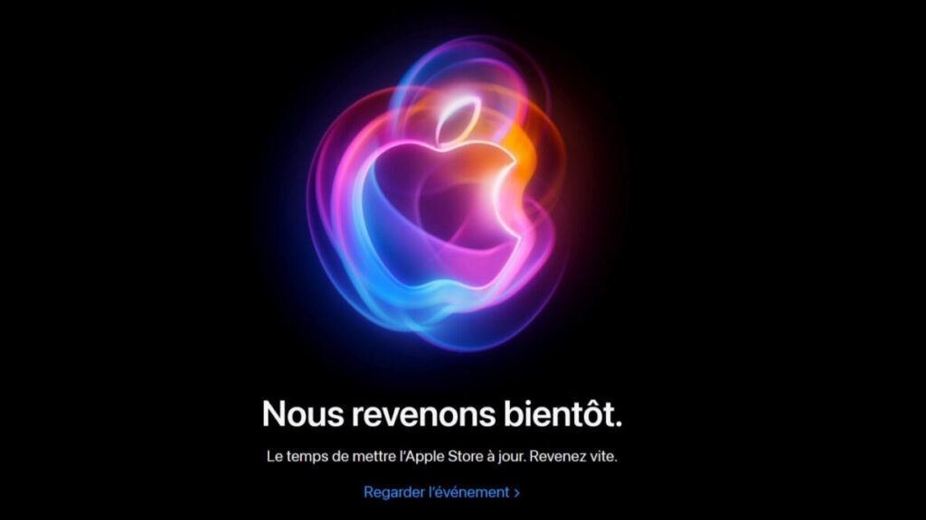 Fermeture de l'apple store avant la keynote des iphone 16