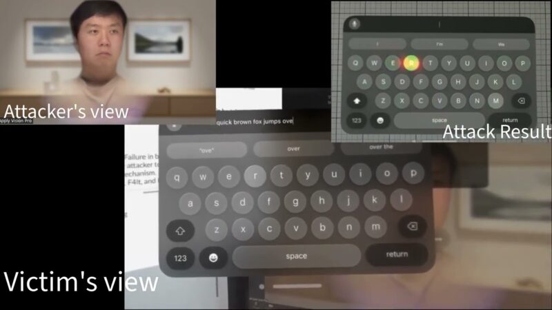 Apple corrige une faille de sécurité sur vision pro