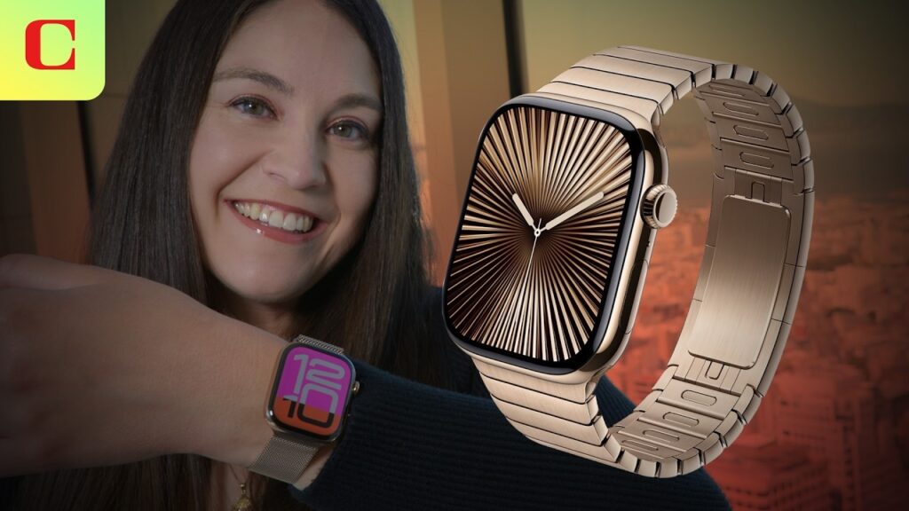 Apple watch series 10 : écran plus grand et design raffiné
