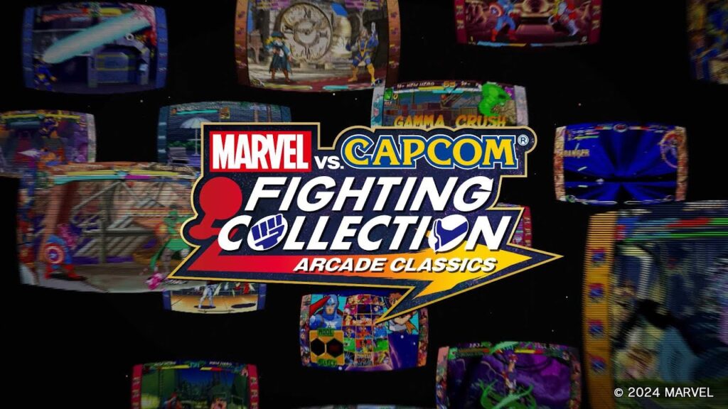 Lancement de marvel vs capcom fighting collection en vidéo