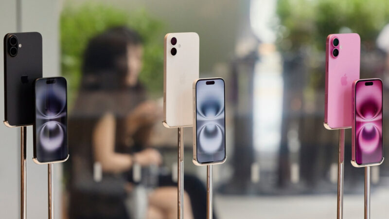 Baisse de prix des iphone 16 en chine