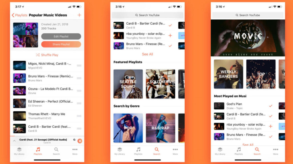 Apple retire l'application musicale musi de l'app store