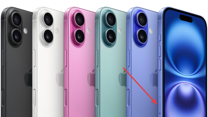 L&rsquo;iphone 16 conserve le tiroir pour la carte sim physique