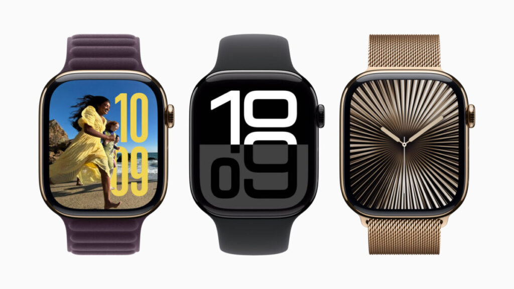 Apple watch series 10 : écrans plus grands et nouveautés