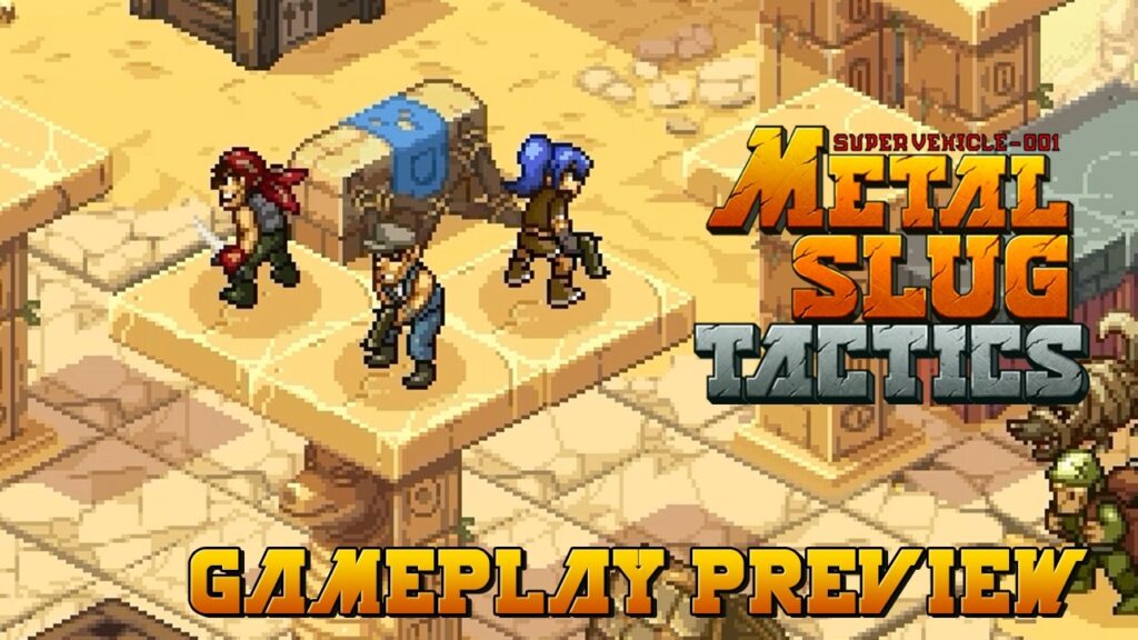 Metal slug tactics arrive dans le game pass