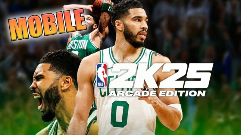 Sortie de nba 2k25 et autres jeux sur apple arcade