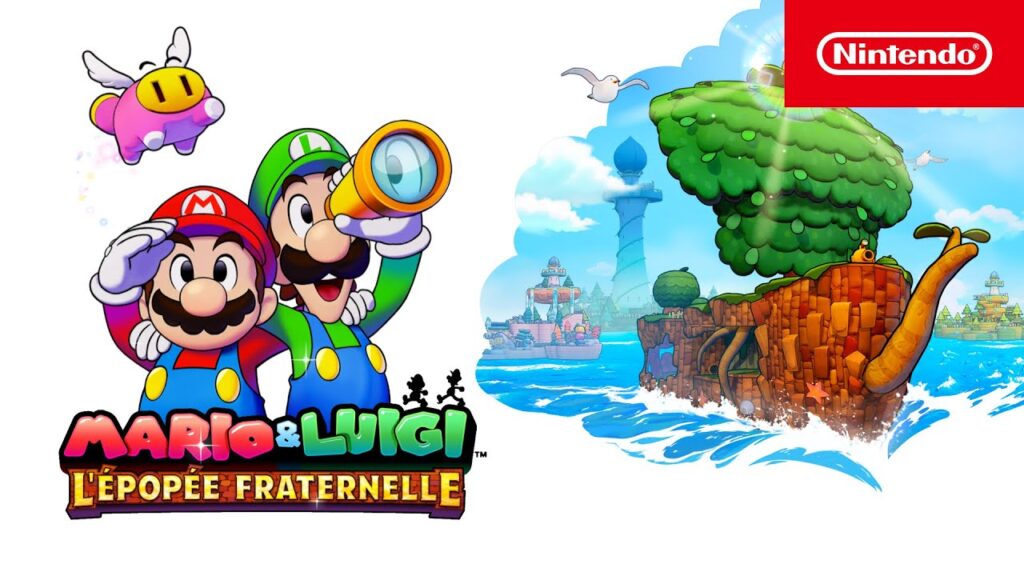 Nouvelle bande-annonce pour mario & luigi : l'épopée fraternelle