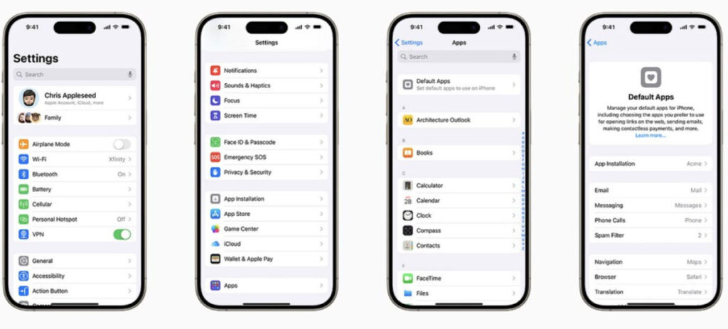 Nouveautés majeures d'ios 18.2 bêta 1 pour iphone