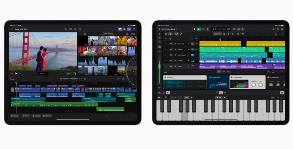 L'ipad mini 7 supporte final cut pro mais pas stage manager