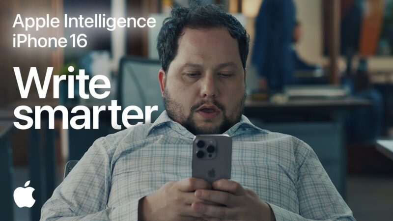 Apple lance des publicités pour l&rsquo;intelligence artificielle d&rsquo;ios 18.1