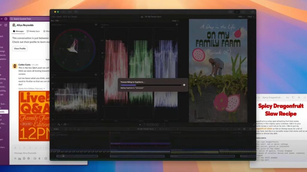 Nouvelles fonctionnalités d'intelligence artificielle pour final cut pro Nouvelles fonctionnalités d'intelligence artificielle pour final cut pro