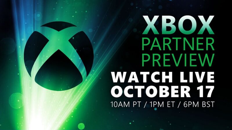 Xbox partner preview à 19h00 : nouveautés à découvrir