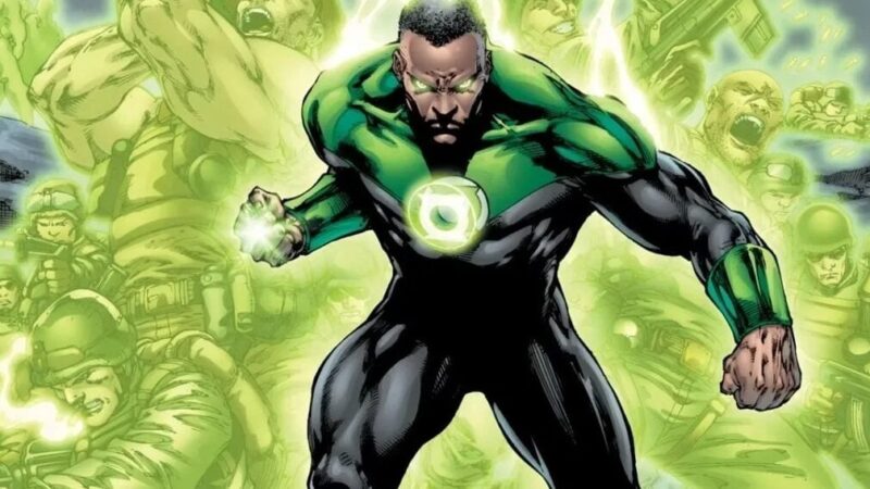Aaron pierre incarne john stewart dans la série lanterns
