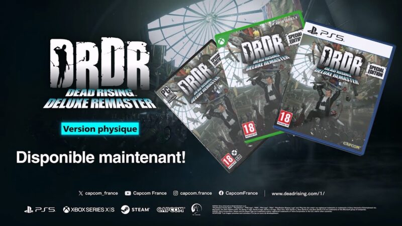 Dead rising deluxe remaster disponible en version boîte et mise à jour