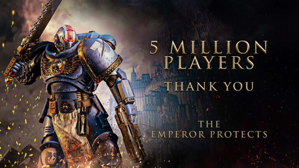 5 millions de joueurs pour Warhammer 40.000 : Space Marine II