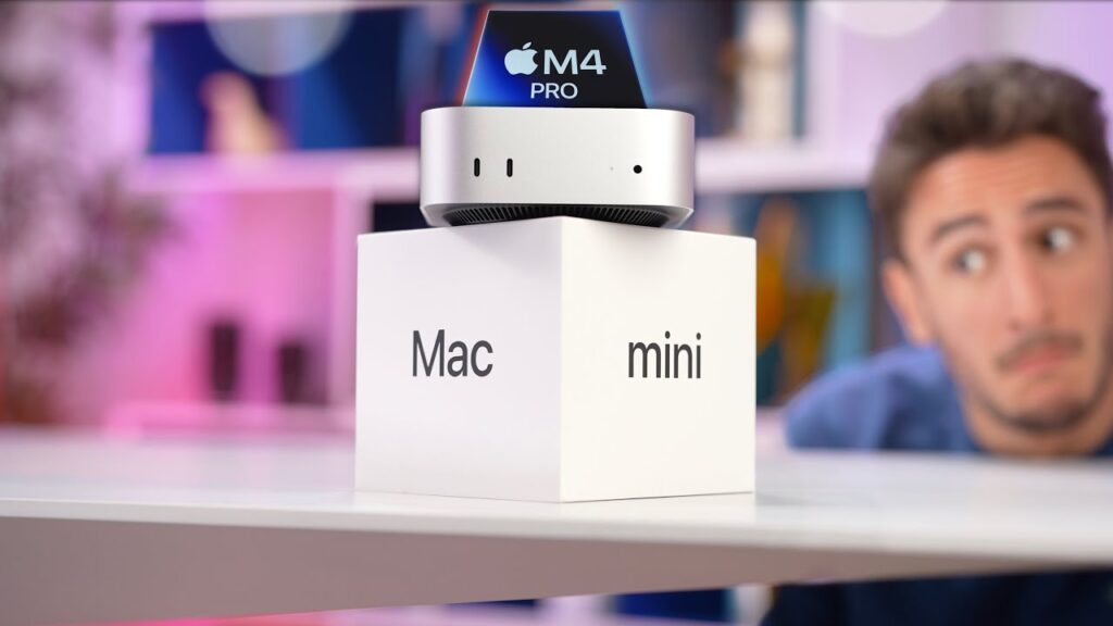 Mac mini m4 : design compact et performances améliorées