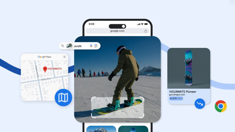 Chrome sur ios intègre google lens et améliore l&rsquo;expérience shopping