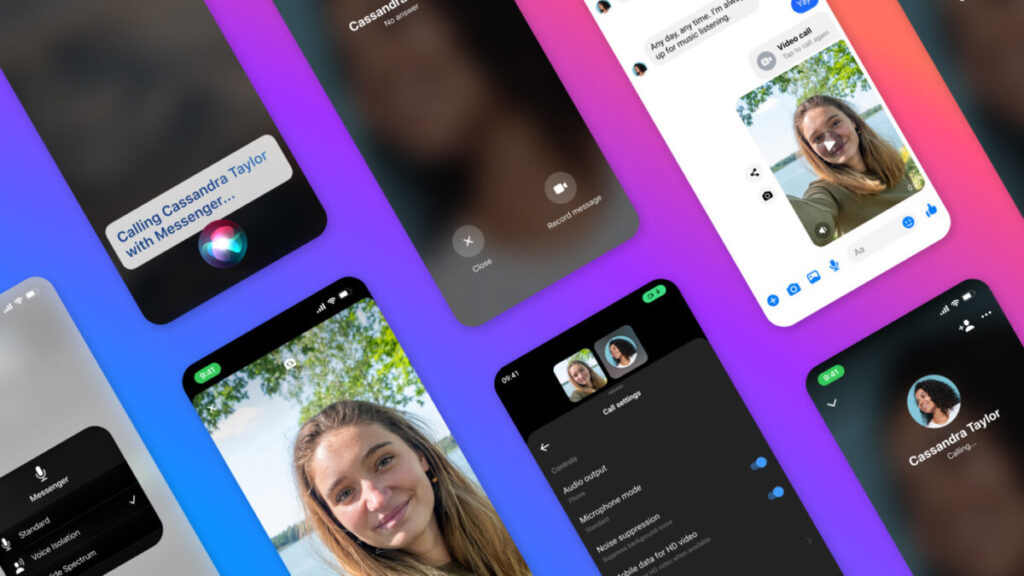 Nouveautés de messenger avec intégration de siri et intelligence artificielle