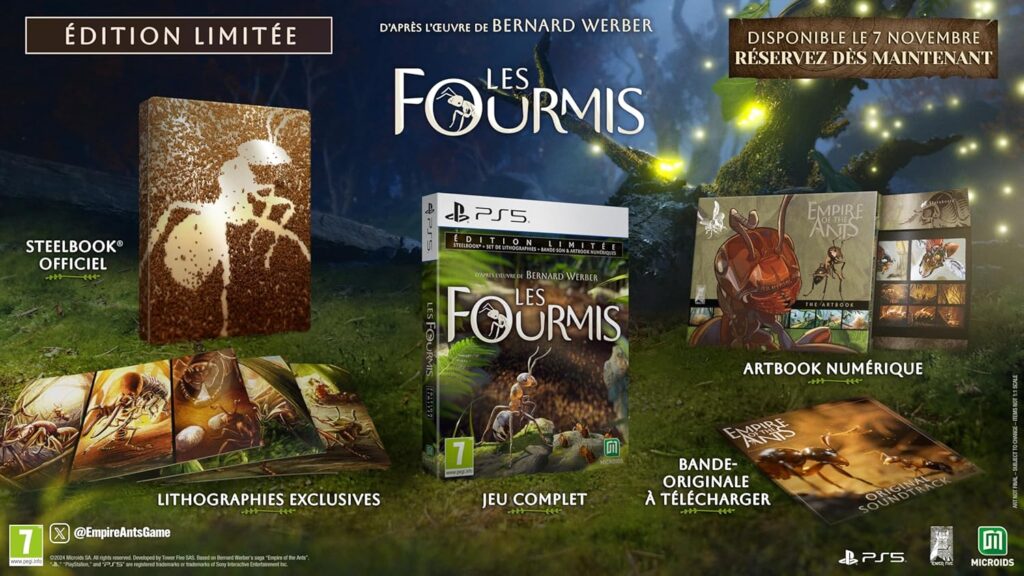 Lancement du jeu les fourmis de bernard werber