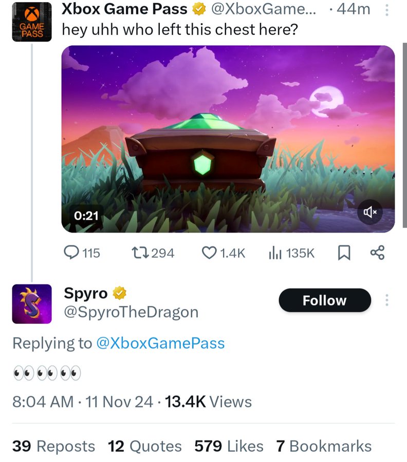 Spyro trilogy arrive sur game pass