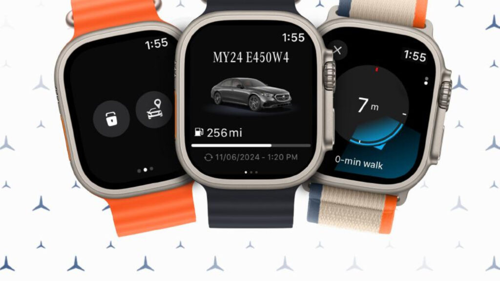 Mercedes-benz lance une application pour apple watch
