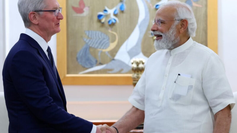 Apple diversifie sa chaîne d&rsquo;approvisionnement en inde