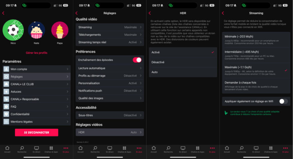 Canal+ lance la 4k hdr sur mycanal pour iphone et ipad