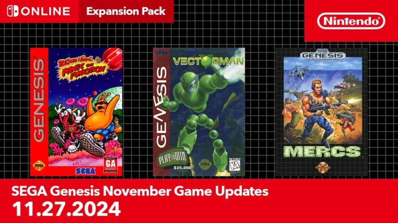 Nintendo switch online : nouveaux jeux donley kong et mega drive