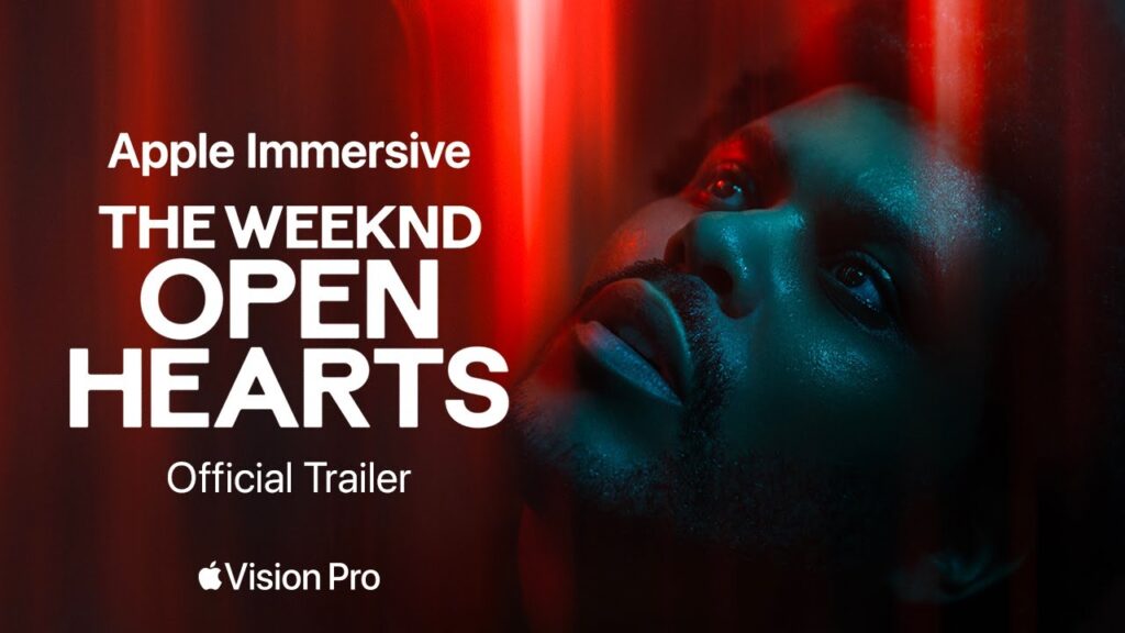 Apple lance une expérience musicale immersive avec the weeknd sur le vision pro Apple lance une expérience musicale immersive avec the weeknd sur le vision pro