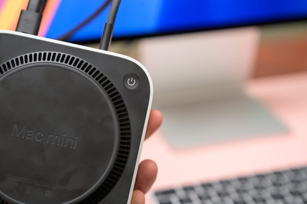 Mac mini m4 : un design compact avec stockage amovible