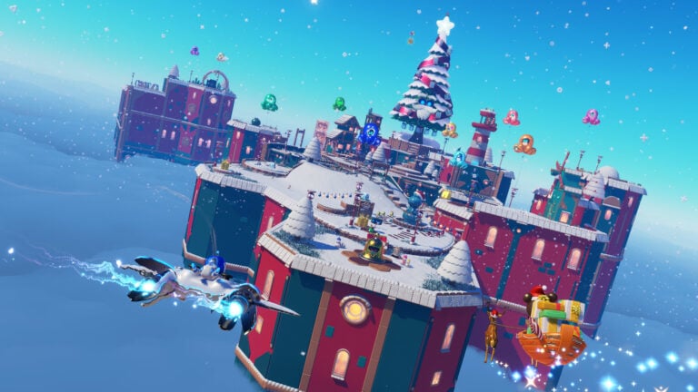 Astro bot reçoit un niveau bonus pour noël