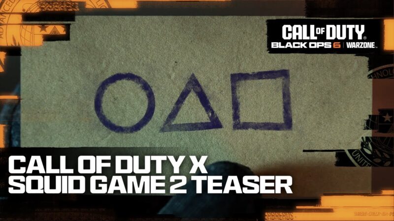 Squid game arrive dans black ops 6