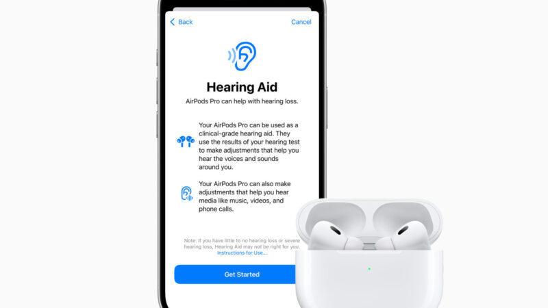 Airpods pro 2 : santé canada autorise apple pour le test d&rsquo;audition