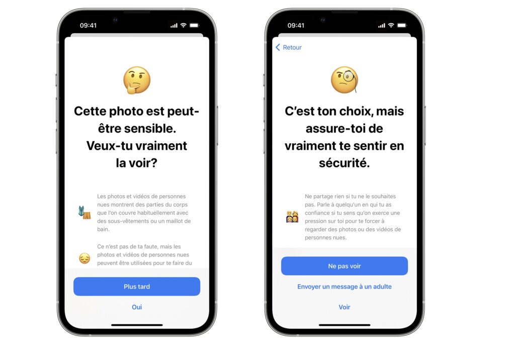 Poursuite contre apple pour abandon du système de détection de contenus pédopornographiques