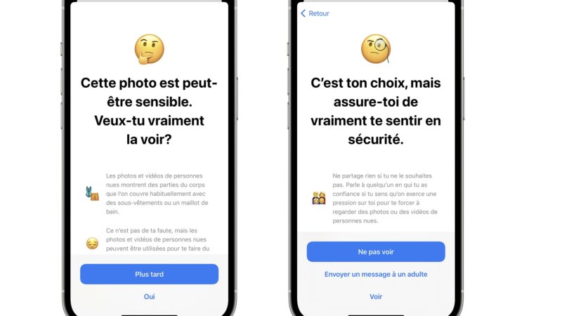 Poursuite contre apple pour abandon du système de détection de contenus pédopornographiques
