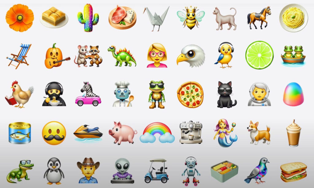 Genmoji disponible sur mac avec macos 15.3