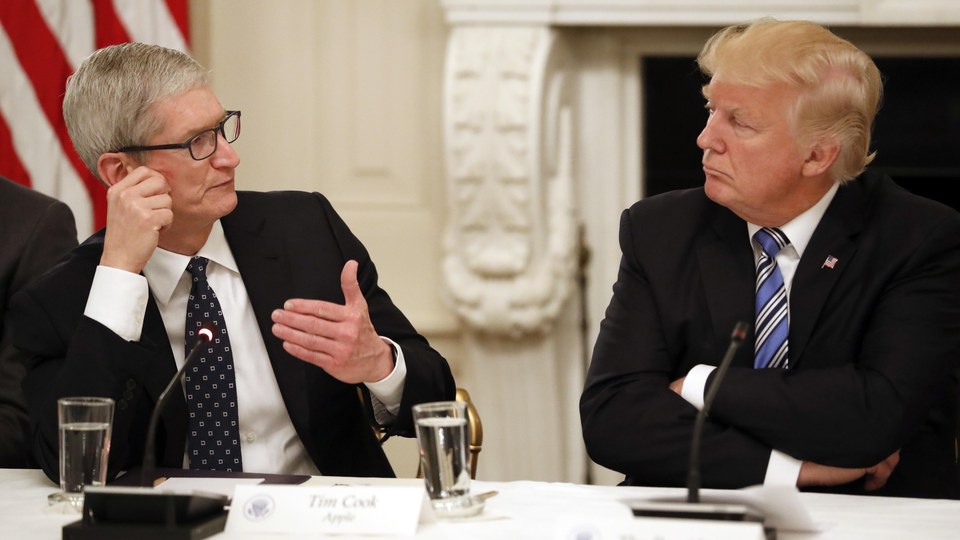 Donald trump pourrait exempter apple des droits de douane