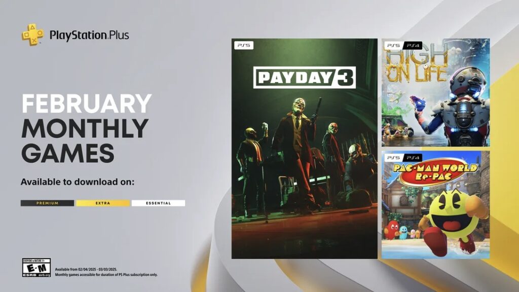 Jeux ps plus essential de février 2024