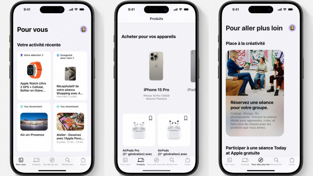 L'application apple store lancée en inde