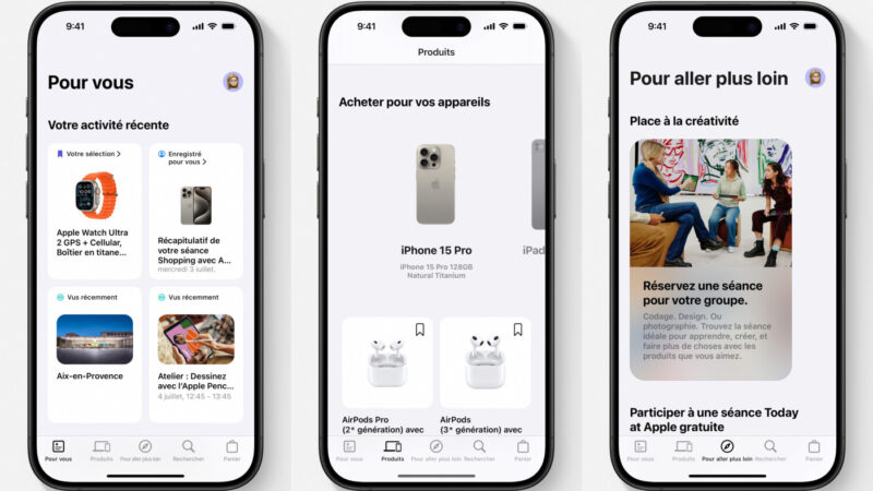 L&rsquo;application apple store lancée en inde