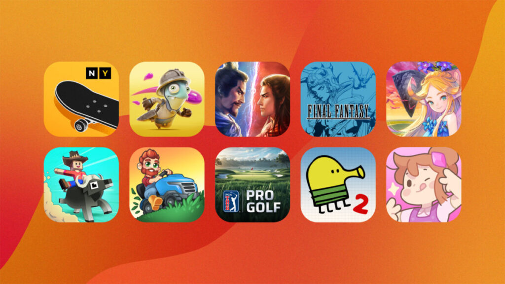 Jeux apple arcade de janvier et février 2025 disponibles