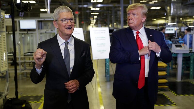 Les dons des dirigeants tech à trump suscitent des interrogations