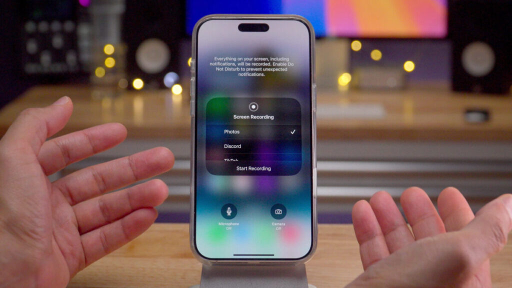 Nouvelles fonctionnalités d'enregistrement d'écran sur iphone