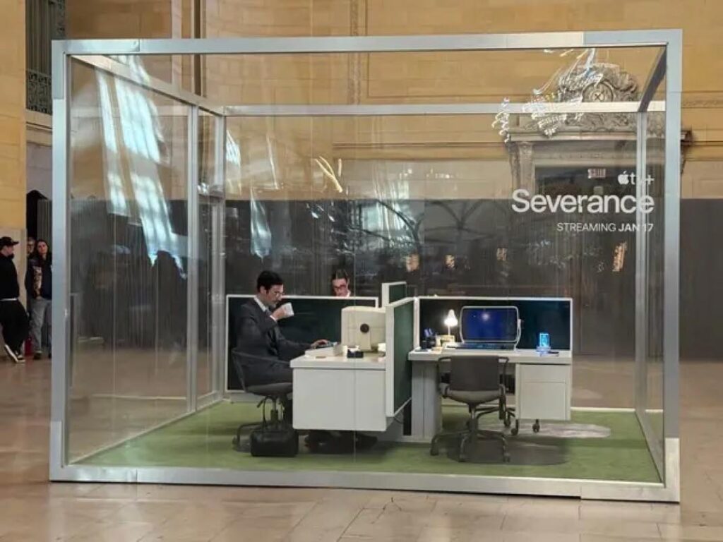 Lancement marketing innovant de severance saison 2