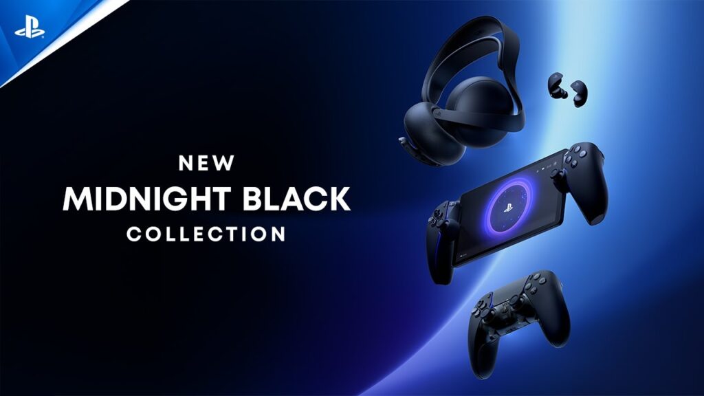 Playstation lance la gamme midnight black et réduit le prix de la dualsense edge