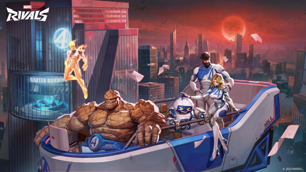 Marvel rivals saison 1 annonce les 4 fantastiques