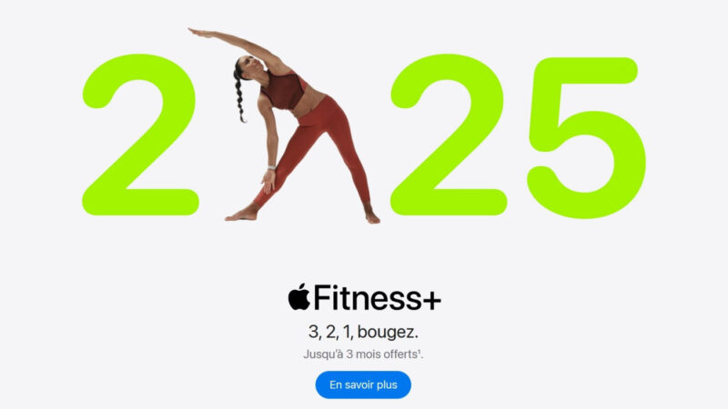 3 mois offerts à Apple Fitness+ pour bien commencer 2025