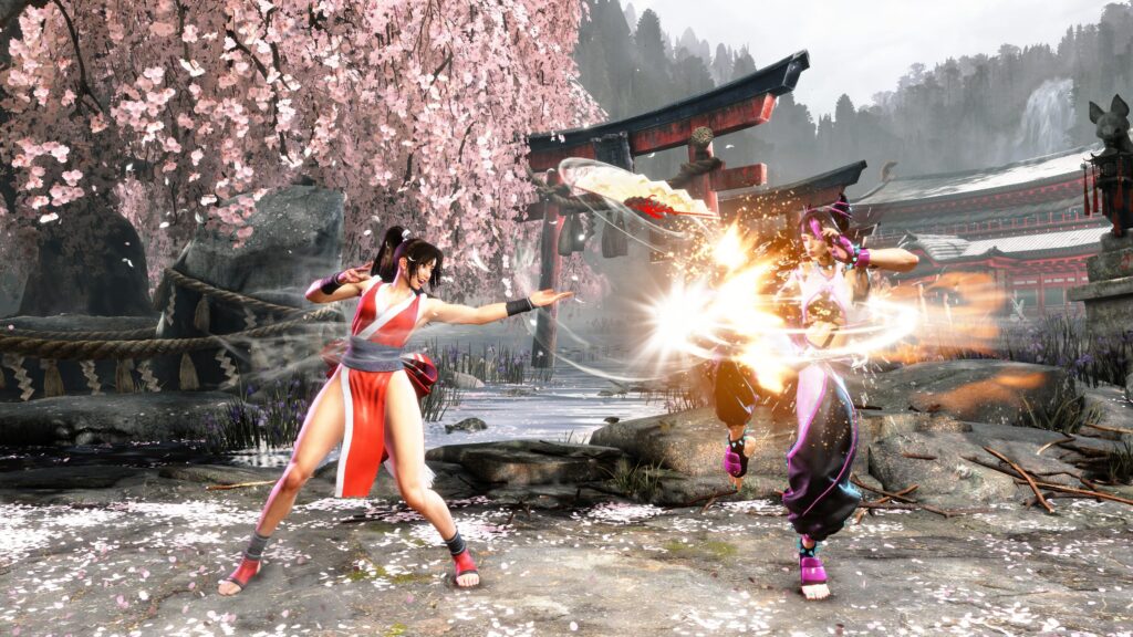 Mai rejoint street fighter 6 avec de nouvelles tenues