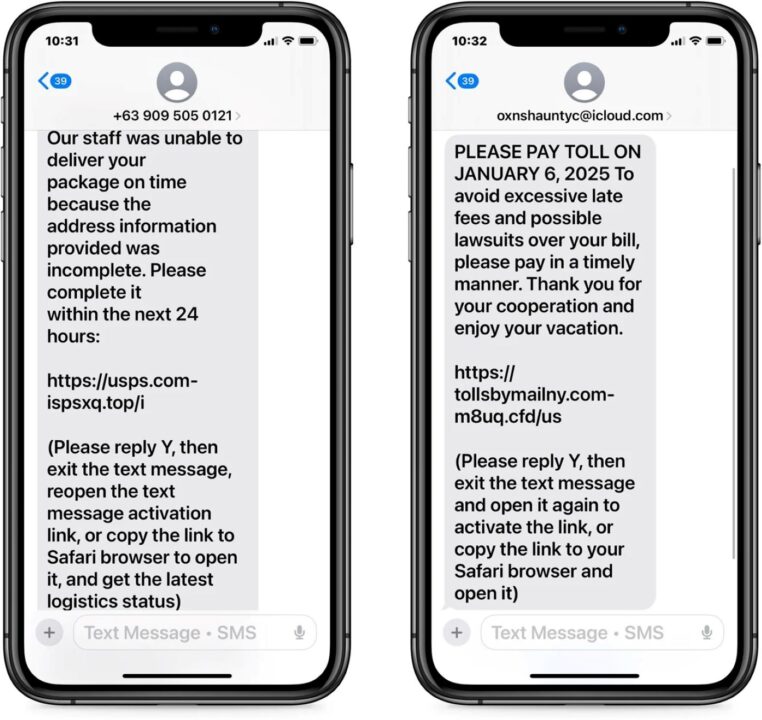 IMessage : arnaques et phishing, attention aux faux messages